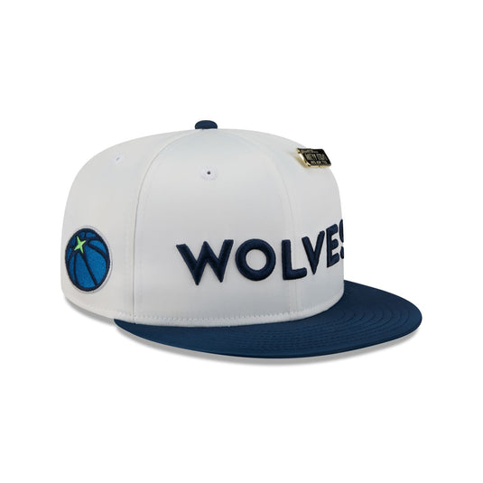 Minnesota Timberwolves Spring Satin 59FIFTY Fitted Hat - New Era Cap