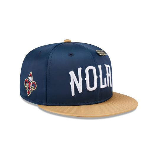 New Orleans Pelicans Spring Satin 59FIFTY Fitted Hat - New Era Cap