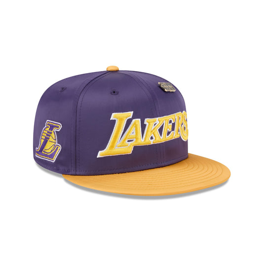 Los Angeles Lakers Spring Satin 59FIFTY Fitted Hat - New Era Cap