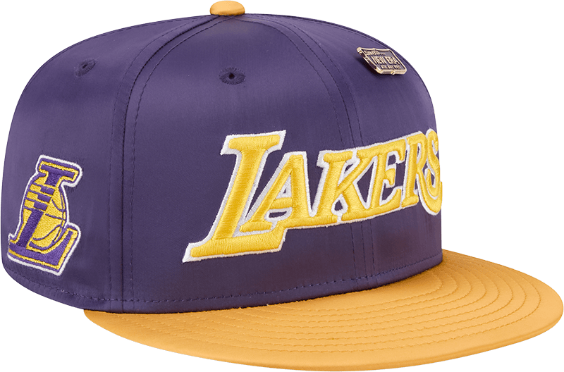 Los Angeles Lakers Spring Satin 59FIFTY Fitted Hat