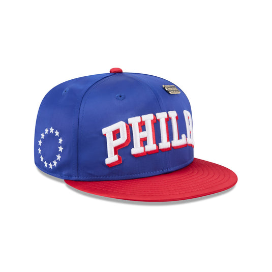 Philadelphia 76ers Spring Satin 59FIFTY Fitted Hat - New Era Cap