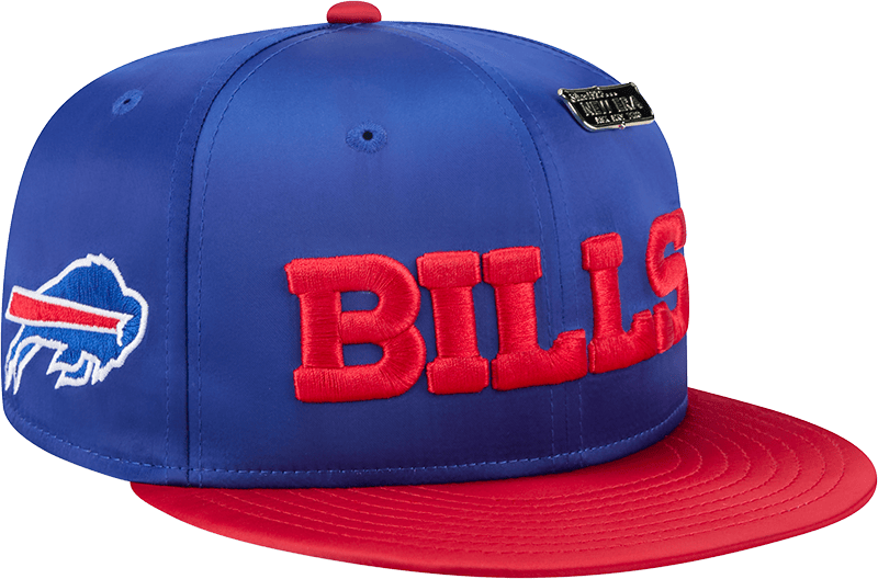 Buffalo Bills Spring Satin 59FIFTY Fitted Hat
