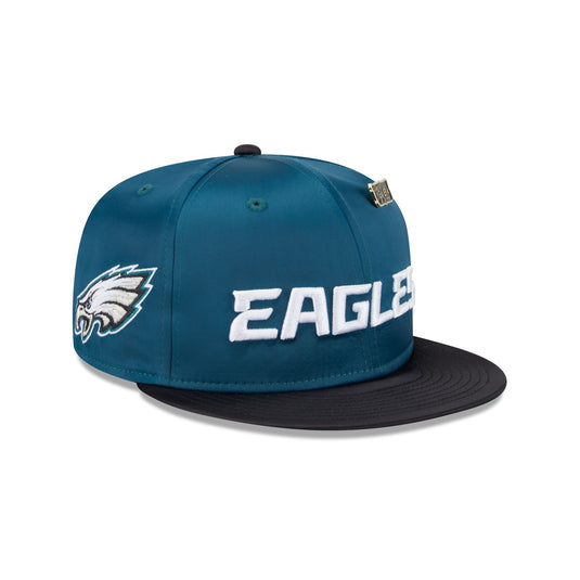 Philadelphia Eagles Spring Satin 59FIFTY Fitted Hat - New Era Cap