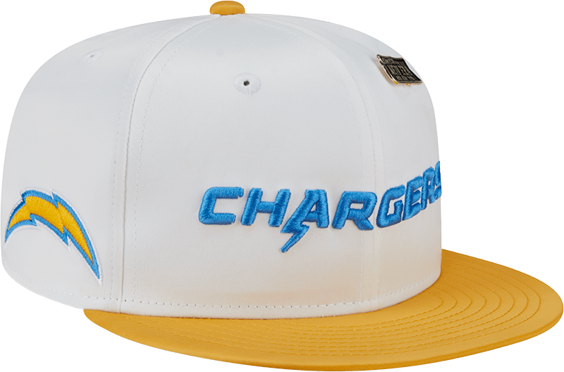 Los Angeles Chargers Spring Satin 59FIFTY Fitted Hat