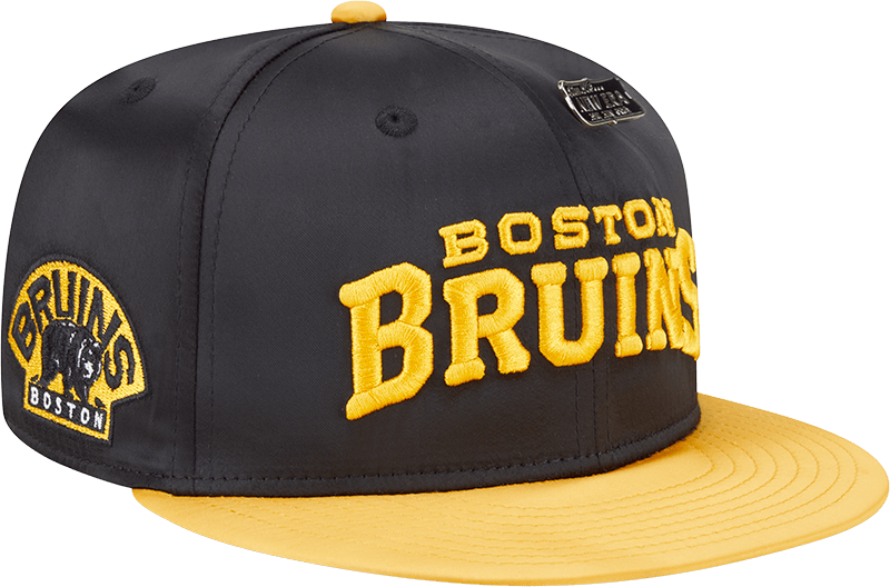 Boston Bruins Spring Satin 59FIFTY Fitted Hat