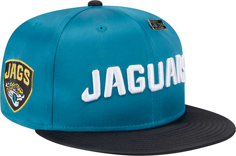 Jacksonville Jaguars Spring Satin 59FIFTY Fitted Hat