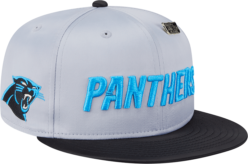 Carolina Panthers Spring Satin 59FIFTY Fitted Hat