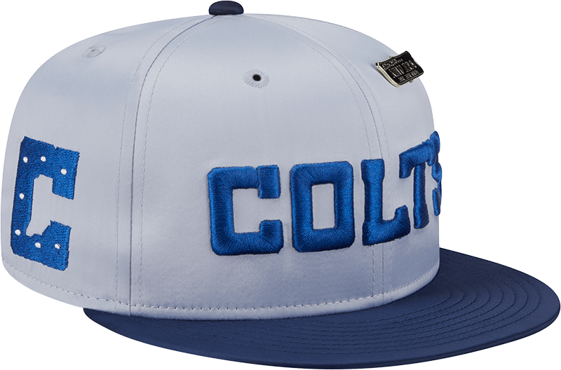 Indianapolis Colts Spring Satin 59FIFTY Fitted Hat