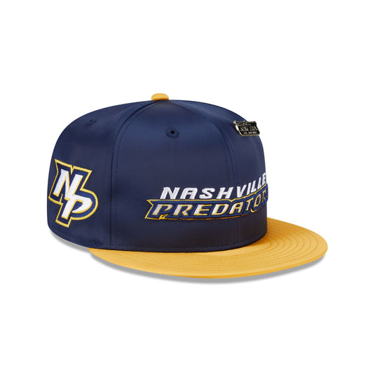Nashville Predators Spring Satin 59FIFTY Fitted Hat - New Era Cap