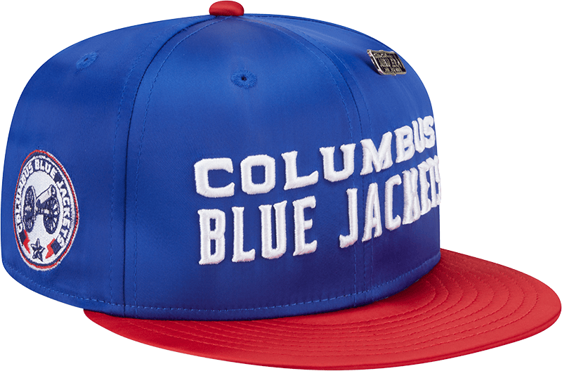 Columbus Blue Jackets Spring Satin 59FIFTY Fitted Hat