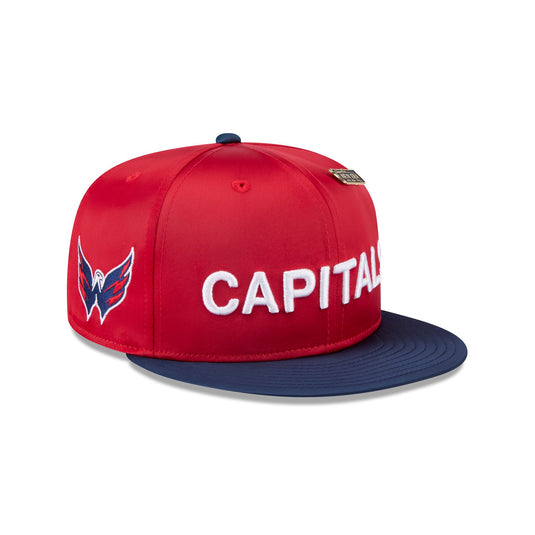 Washington Capitals Spring Satin 59FIFTY Fitted Hat - New Era Cap