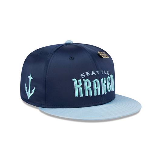 Seattle Kraken Spring Satin 59FIFTY Fitted Hat - New Era Cap