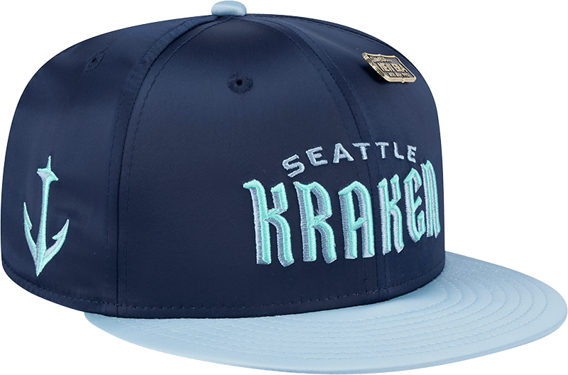 Seattle Kraken Spring Satin 59FIFTY Fitted Hat