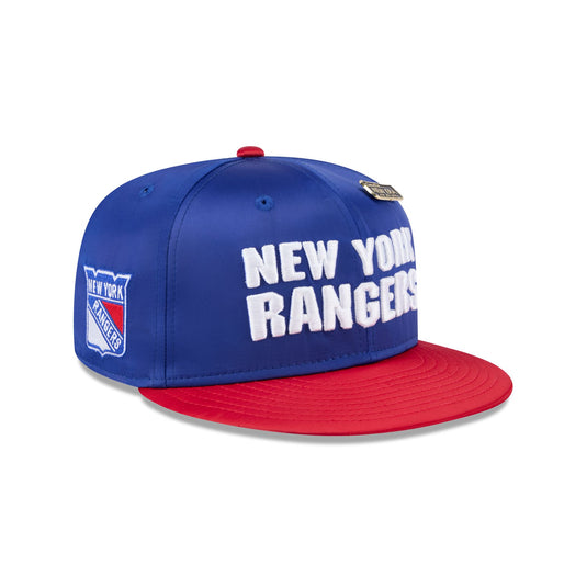 New York Rangers Spring Satin 59FIFTY Fitted Hat - New Era Cap