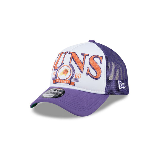 Phoenix Suns Distressed 9FORTY A-Frame Trucker Hat - New Era Cap