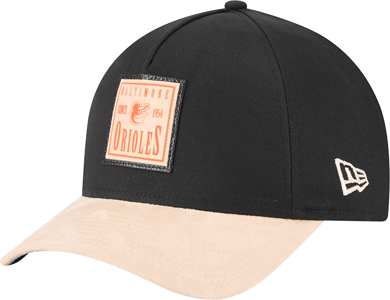 Baltimore Orioles Suede Patch 9FORTY M-Crown A-Frame Adjustable Hat