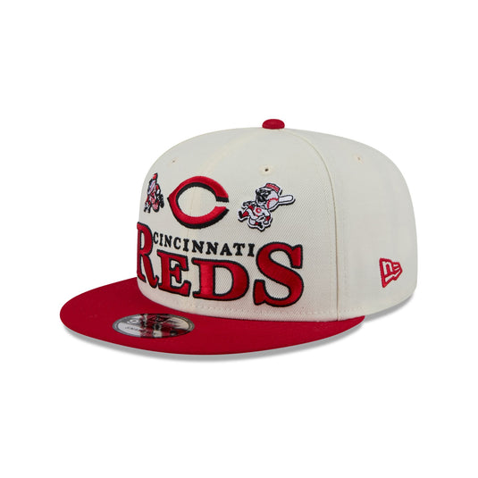 Cincinnati Reds Archive 9FIFTY Snapback Hat - New Era Cap