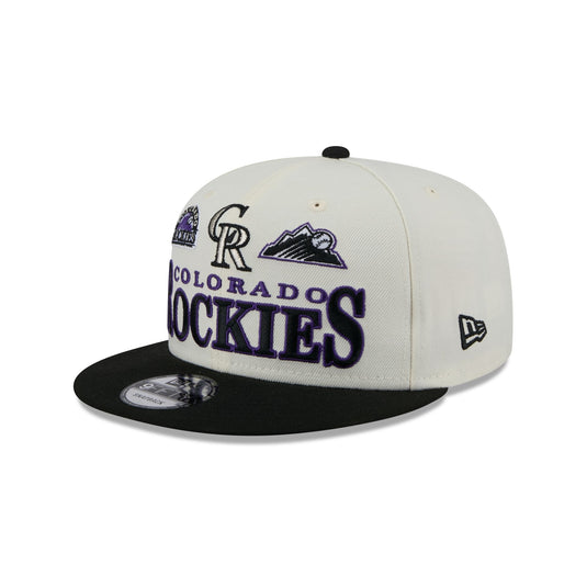 Colorado Rockies Archive 9FIFTY Snapback Hat - New Era Cap