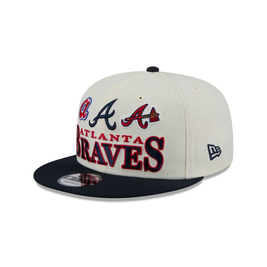 Atlanta Braves Archive 9FIFTY Snapback Hat - New Era Cap