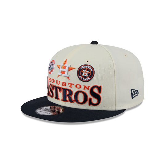 Houston Astros Archive 9FIFTY Snapback Hat - New Era Cap