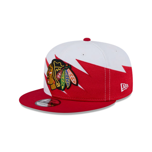 Chicago Blackhawks Jagged 9FIFTY Snapback Hat - New Era Cap