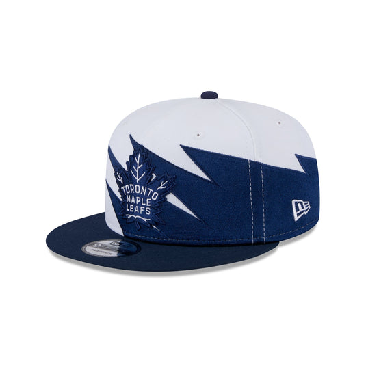 Toronto Maple Leafs Jagged 9FIFTY Snapback Hat - New Era Cap