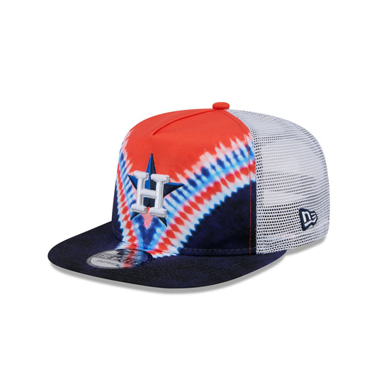 Houston Astros Tie-Dye Golfer Hat - New Era Cap