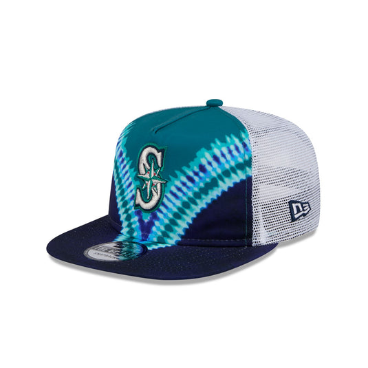 Seattle Mariners Tie-Dye Golfer Hat - New Era Cap