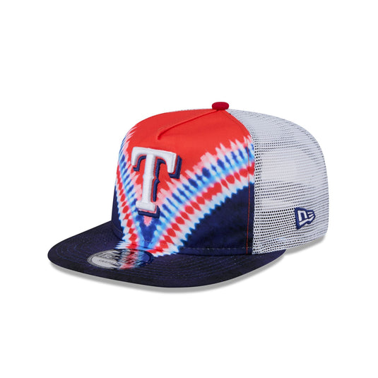Texas Rangers Tie-Dye Golfer Hat - New Era Cap