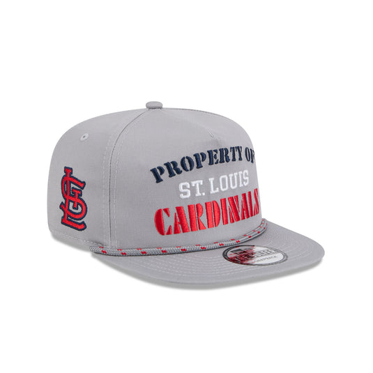 St. Louis Cardinals Vintage Gray Rope Golfer Hat - New Era Cap