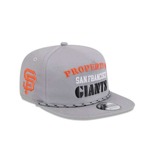 San Francisco Giants Vintage Gray Rope Golfer Hat - New Era Cap