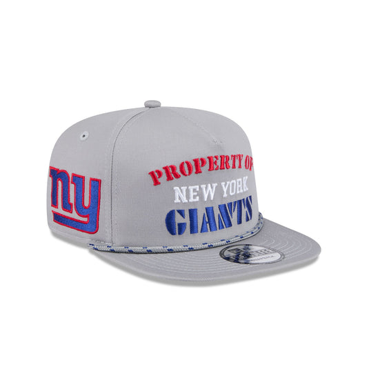 New York Giants Vintage Gray Rope Golfer Hat - New Era Cap