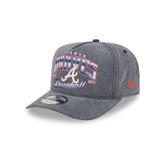 Atlanta Braves Washed 9FIFTY A-Frame Snapback Hat - New Era Cap