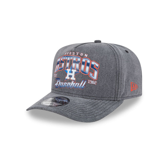 Houston Astros Washed 9FIFTY A-Frame Snapback Hat - New Era Cap