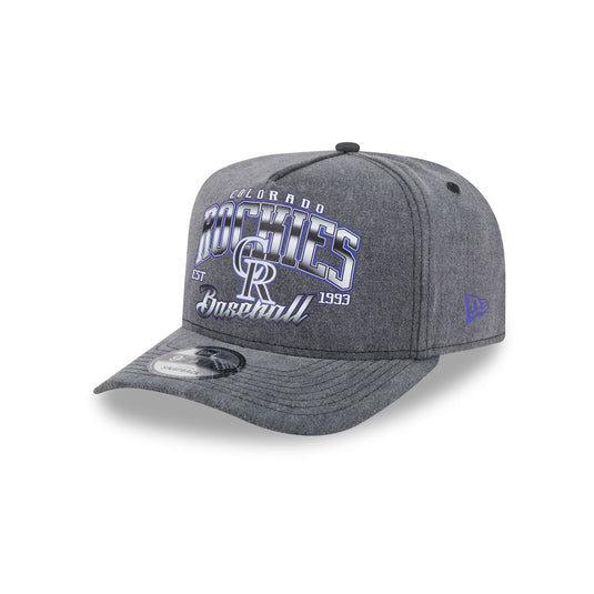 Colorado Rockies Washed 9FIFTY A-Frame Snapback Hat - New Era Cap