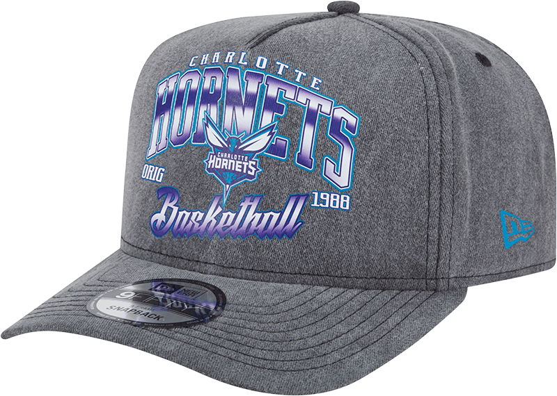 Charlotte Hornets Washed 9FIFTY A-Frame Snapback Hat