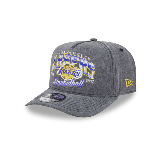 Los Angeles Lakers Washed 9FIFTY A-Frame Snapback Hat - New Era Cap