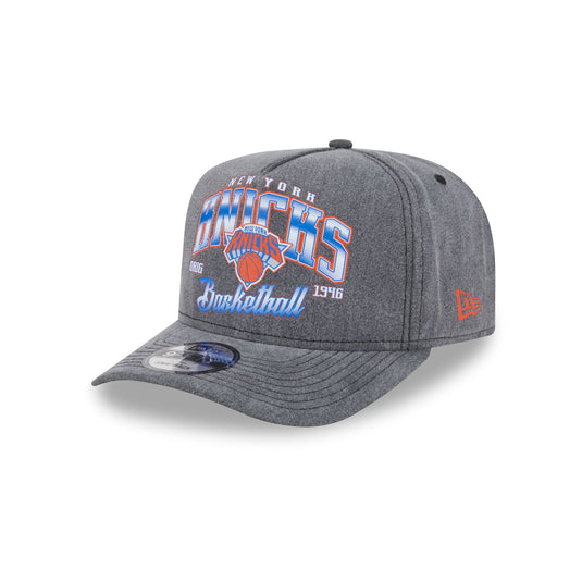 New York Knicks Washed 9FIFTY A-Frame Snapback Hat - New Era Cap