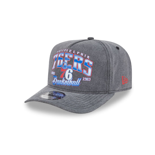 Philadelphia 76ers Washed 9FIFTY A-Frame Snapback Hat - New Era Cap