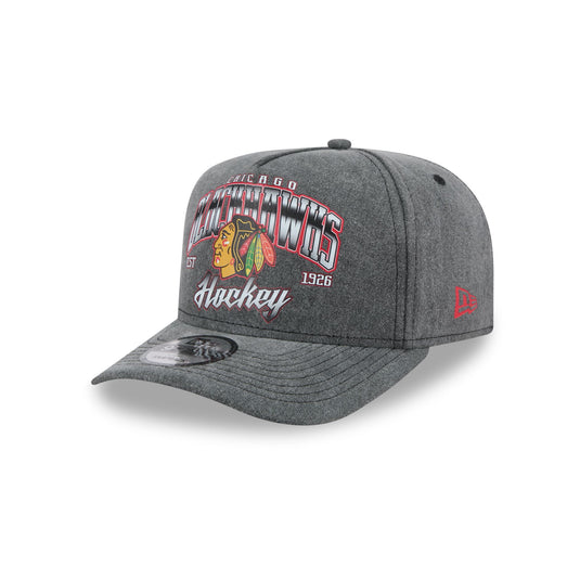 Chicago Blackhawks Washed 9FIFTY A-Frame Snapback Hat - New Era Cap
