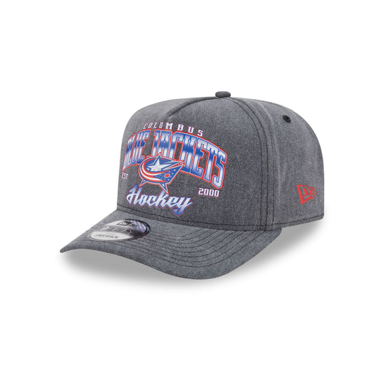 Columbus Blue Jackets Washed 9FIFTY A-Frame Snapback Hat - New Era Cap