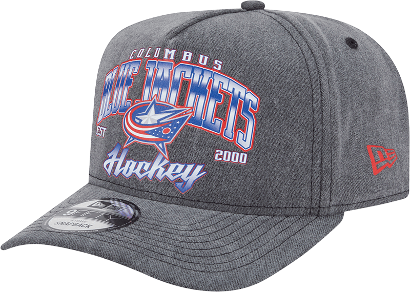 Columbus Blue Jackets Washed 9FIFTY A-Frame Snapback Hat