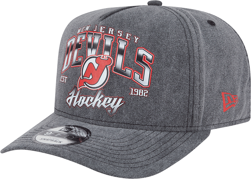 New Jersey Devils Washed 9FIFTY A-Frame Snapback Hat