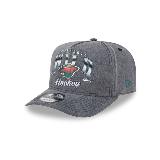 Minnesota Wild Washed 9FIFTY A-Frame Snapback Hat - New Era Cap
