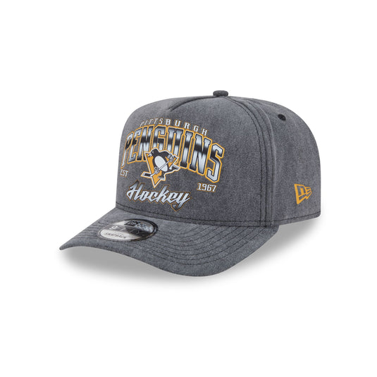 Pittsburgh Penguins Washed 9FIFTY A-Frame Snapback Hat - New Era Cap