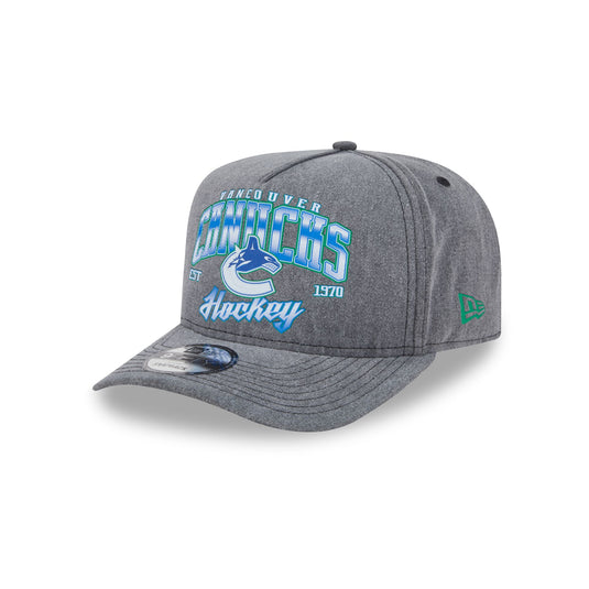 Vancouver Canucks Washed 9FIFTY A-Frame Snapback Hat - New Era Cap