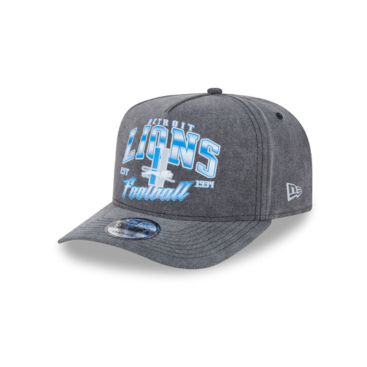 Detroit Lions Washed 9FIFTY A-Frame Snapback Hat - New Era Cap