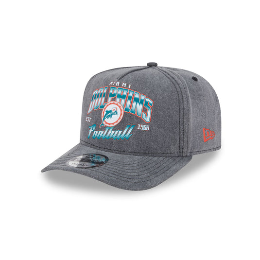 Miami Dolphins Washed 9FIFTY A-Frame Snapback Hat - New Era Cap