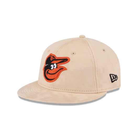 Baltimore Orioles Stone Suede Retro Crown 9FIFTY Snapback Hat - New Era Cap