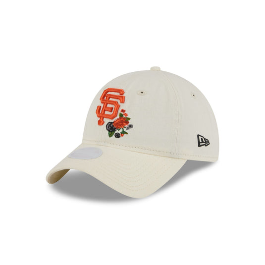 San Francisco Giants Women's Floral Stitch 9TWENTY Adjustable Hat - New Era Cap